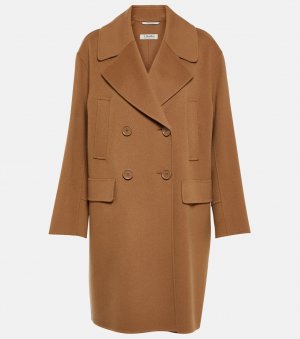 Лондонское шерстяное пальто 'S MAX MARA, коричневый S Mara