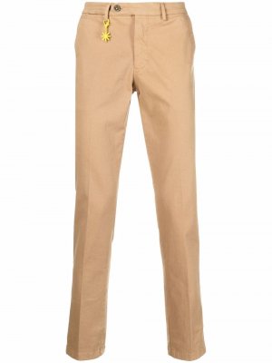 Узкие брюки чинос Manuel Ritz. Цвет: коричневый