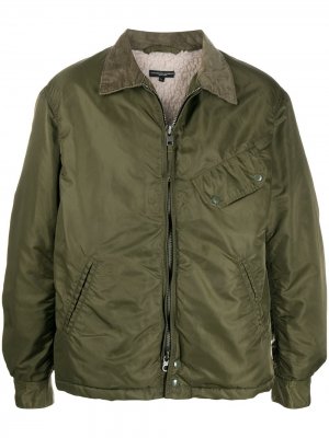 Легкая куртка на молнии Engineered Garments. Цвет: зеленый