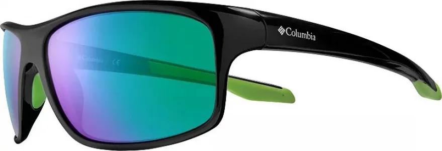 Поляризованные солнцезащитные очки Burr, черный/зеленый Columbia