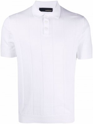 Рубашка поло с короткими рукавами Lardini. Цвет: белый
