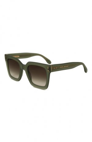Солнцезащитные очки Isabel Marant. Цвет: зелёный