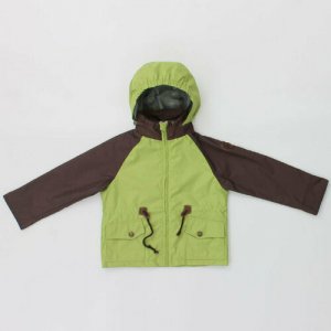 Джинсовая куртка , размер 104, зеленый Batik. Цвет: зеленый