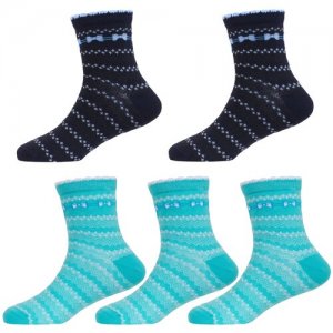 Комплект из 5 пар детских носков LORENZLine микс 4, размер 16-18. Цвет: мультиколор