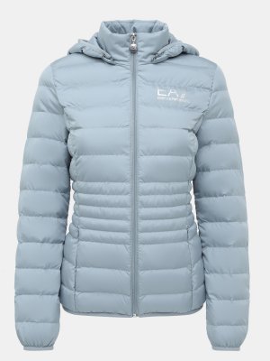 Куртки EA7 Emporio Armani. Цвет: голубой