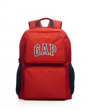 Оригинальный рюкзак GAP Kids с двойным отделением, красный