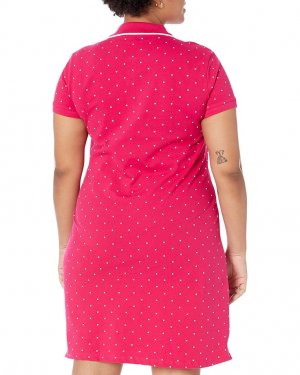 Платье U.S. POLO ASSN. Dot Dress, цвет Electric Fuchsia