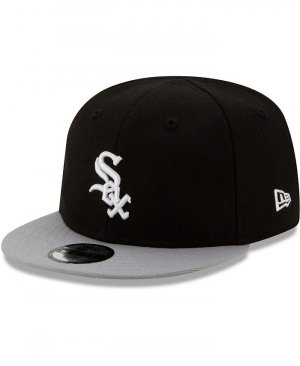 Детские унисекс-черные носки Chicago White Sox My First 9Fifty Hat New Era, черный ERA