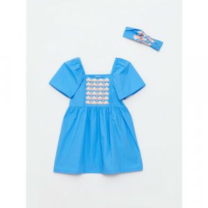 Платье , размер 13-14 лет, синий LC Waikiki. Цвет: синий