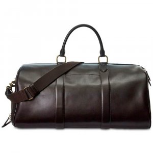 Спортивная сумка Smooth Leather, темно-коричневый Polo Ralph Lauren
