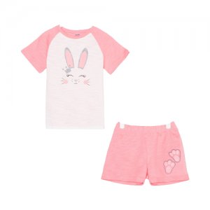 Пижама детская, цвет светло-розовый, рост 122 Bonito. Цвет: розовый