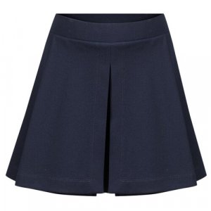 Школьная юбка-шорты , пояс на резинке, размер 134, синий Stylish Amadeo. Цвет: синий