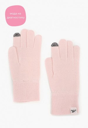Перчатки Reebok WOMENS ESSENTIALS GLOVES. Цвет: розовый
