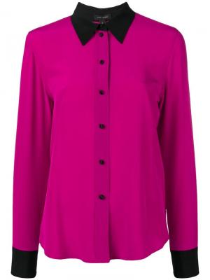 Рубашка с контрастной отделкой Marc Jacobs. Цвет: розовый