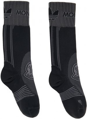 Moncler x adidas Originals Черные носки Genius