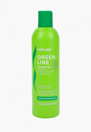 Шампунь Concept Balance shampoo for sensitive skin. Цвет: прозрачный