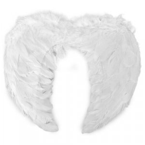 Карнавальный аксессуар Страна Карнавалия Крылья ангела белые (322185) Bristol Novelty. Цвет: белый