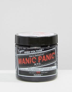 Крем-краска для волос временного действия Classic Manic Panic NYC. Цвет: черный