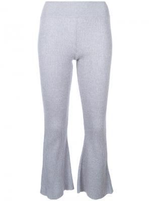 Трикотажные брюки Candiss Cashmere In Love. Цвет: серый