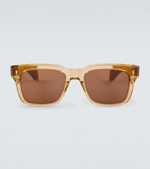 Солнцезащитные очки torino прямоугольной формы , коричневый Jacques Marie Mage