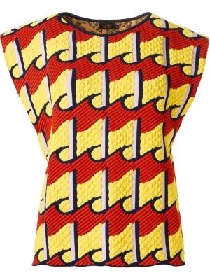 Knit blouse Gig. Цвет: жёлтый и оранжевый