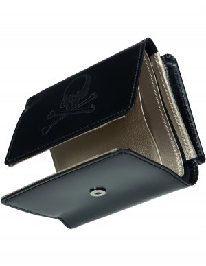 Кожаный кошелек с логотипом Mastermind WORLD