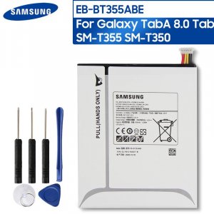 Оригинальный аккумулятор EB-BT355ABE для GALAXY Tab A 8,0 T355C Tab5 T350 P355C P355M T355 EB-BT355ABA 4200 мАч Samsung