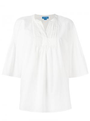 Блузка с широкими рукавами May Mih Jeans. Цвет: белый