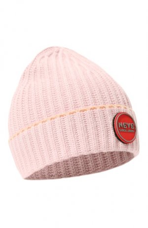 Кашемировая шапка Giorgio Armani. Цвет: розовый