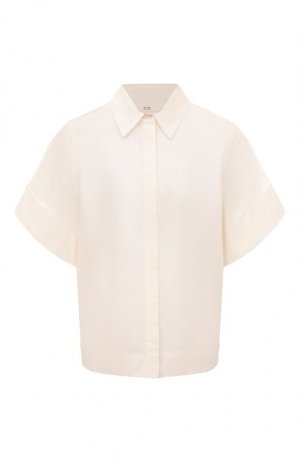 Хлопковая рубашка Co. Цвет: белый