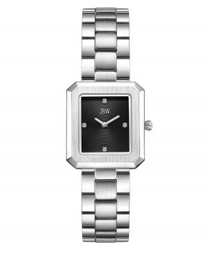 Женские часы Arc с одинарным браслетом из нержавеющей стали, 23 x 25 мм , серебро Jbw