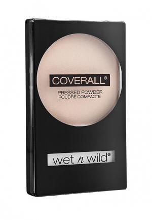 Пудра Wet n Wild Компактная Для Лица Coverall Pressed Powder E823b light. Цвет: бежевый