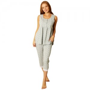 Пижама , размер 46, серый Lika Dress. Цвет: серый