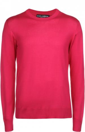 Пуловер вязаный Dolce & Gabbana. Цвет: фуксия