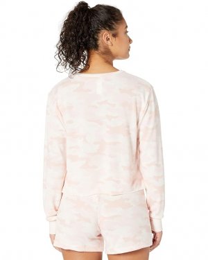 Пижамный комплект Pullover & Short Lounge Set, цвет Heavenly Pink Catherine Malandrino
