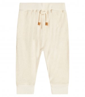 Детские хлопковые махровые спортивные штаны baby connor , бежевый 1 + In The Family