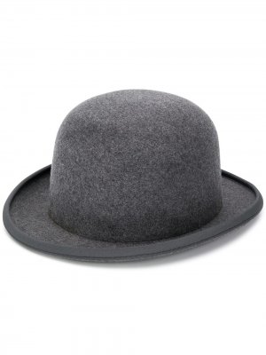 Шляпа-котелок AMI Paris. Цвет: серый