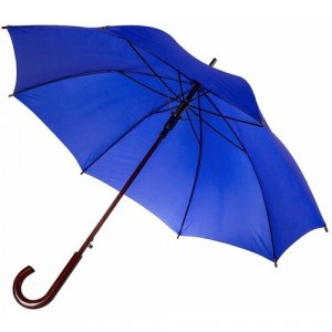 Зонт-трость , синий molti. Цвет: синий