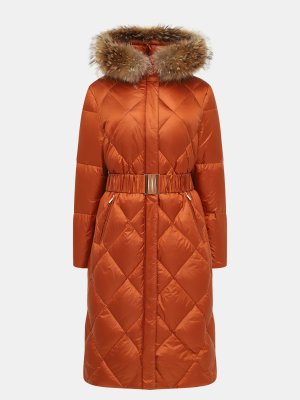 Пальто ORSA Couture. Цвет: оранжевый