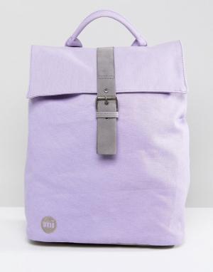 Сиреневый парусиновый рюкзак Mi-Pac. Цвет: фиолетовый