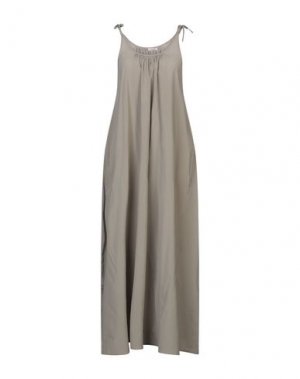 Длинное платье ROSSOPURO. Цвет: серый