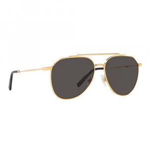 Dolce Gabbana DG 2296 02 87 58 мм Солнцезащитные очки-авиаторы унисекс золотистый &