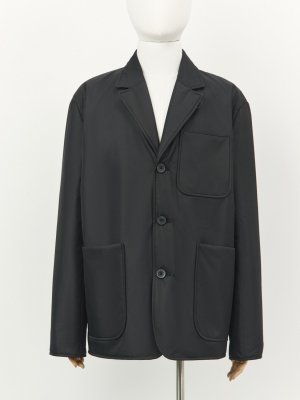 Куртка-пиджак Кассель с накладными карманами GATE31. Цвет: черный