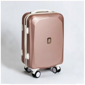Женский чемодан на колесах | Золото Ambassador