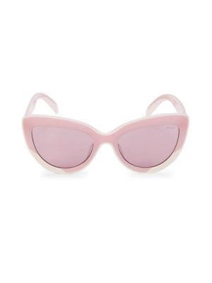 Солнцезащитные очки «кошачий глаз» 50 мм , розовый Emilio Pucci