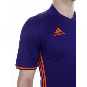 Футболка игровая mi Condivo 16, размер L, фиолетовый adidas. Цвет: индиго/фиолетовый