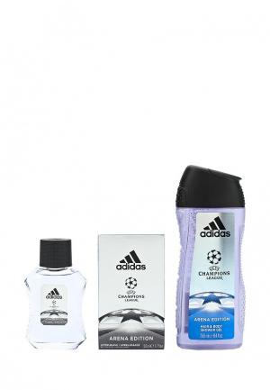 Набор для душа adidas Uefa arena edition лосьон 50 мл + гель 250