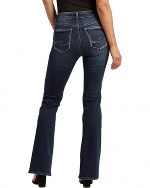 Джинсы Suki Mid-Rise Bootcut Jeans L93742EDB475, индиго Silver Co.