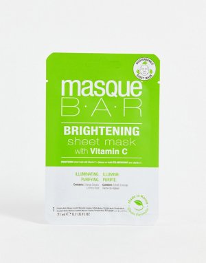 Осветляющая тканевая маска с витамином -Бесцветный MasqueBAR