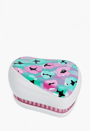 Расческа Tangle Teezer Compact Styler Ultra Pink Mint. Цвет: разноцветный